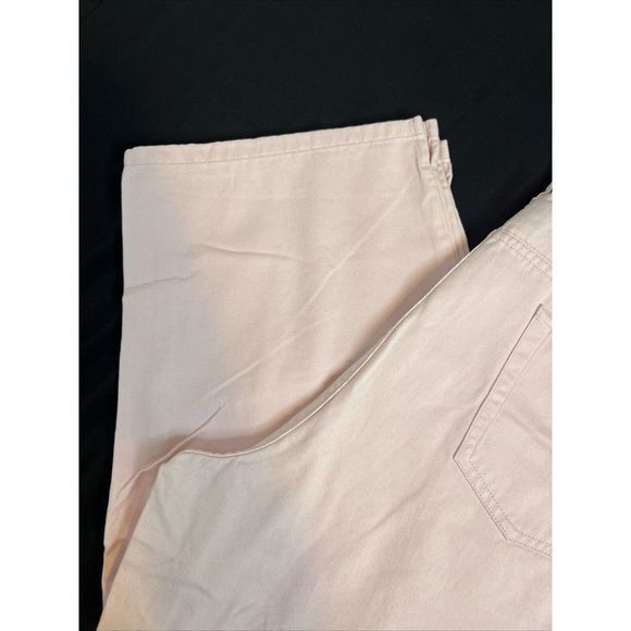 Lauren Jeans Co Ralph Lauren Women's Jeans Size 14P Pink Capris 100%‎ Cotton - Picture 16 of 16